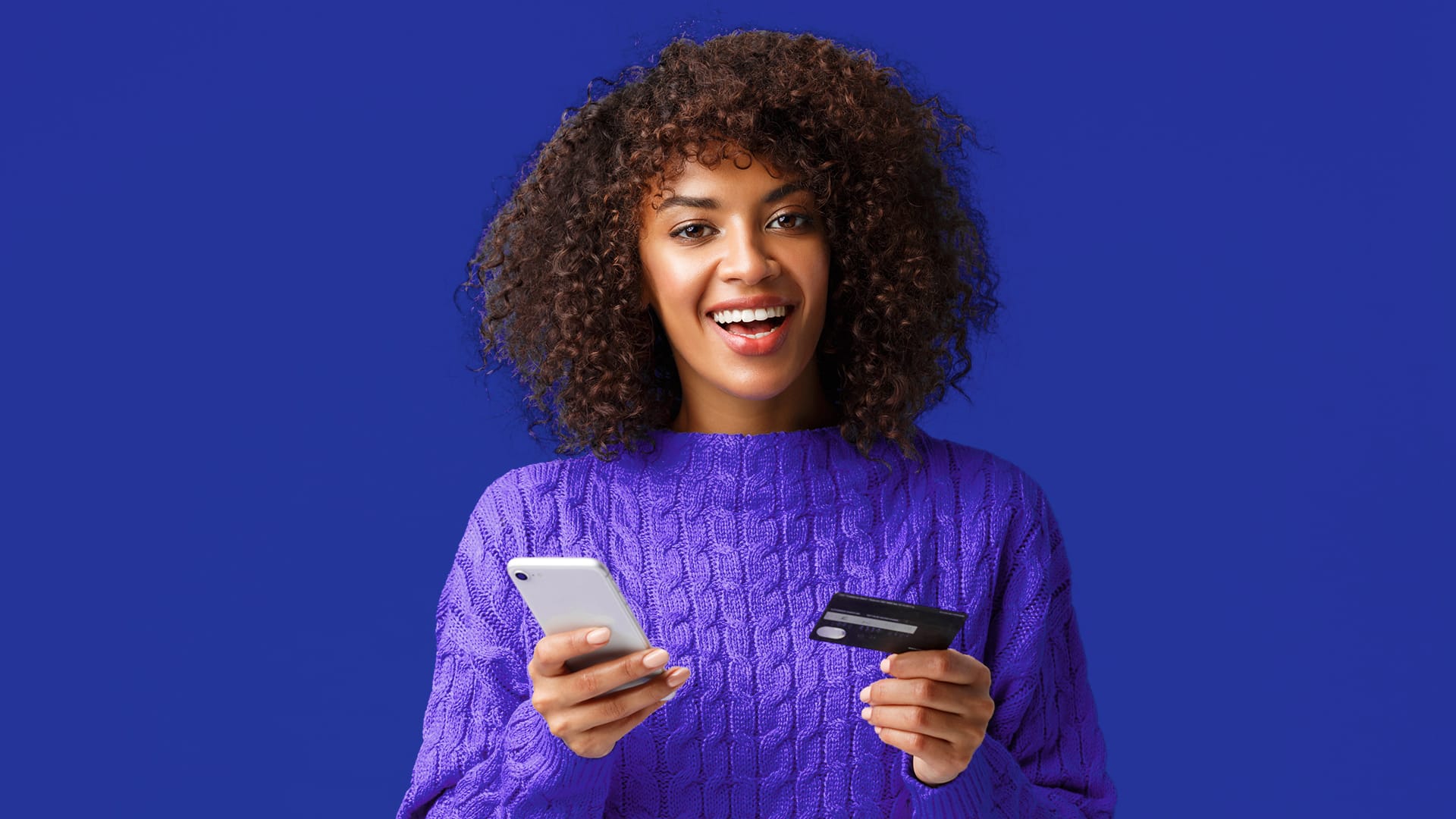 Lady excited about building her thin credit file after getting her secured credit card